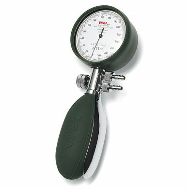 ERKA. Perfect-Aneroid 56 mm Klinik Blutdruckmessgerät mit GreenCuff Superb Rapidmanschette grün Gr.  4 Stück