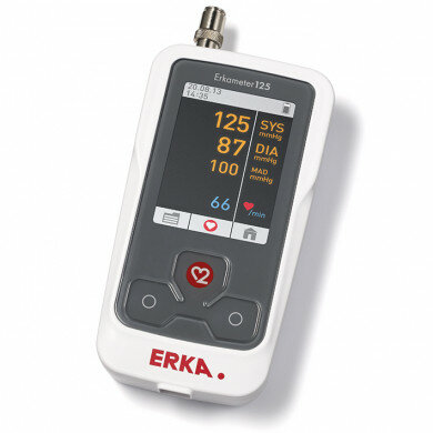 Erkameter 125 PRO Blutdruckmessgerät mit GreenCuff Smart Rapidmanschette Gr. 5 grau