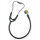 ERKA. Finesse² Child Stethoskop 33 mm Doppelbruststück Messing glanzverchromt umschaltbar Zweikanalschlauch schwarz