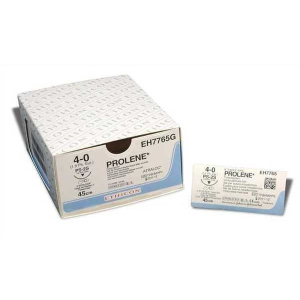 PROLENE TF 5/0=1 blau monofil Nahtmaterial Fadenlänge 75 cm 36 Stück