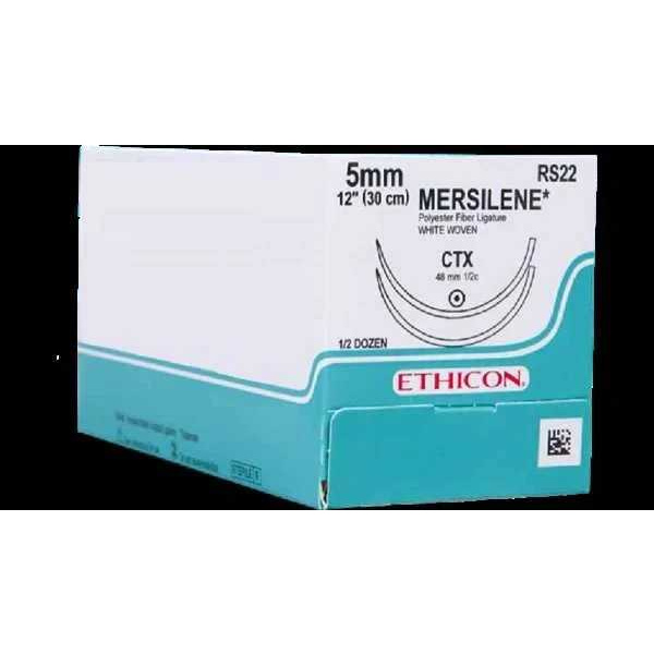 MERSILENE SH 1=4 grün geflochten Nahtmaterial Fadenlänge 75 cm 36 Stück