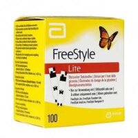 FreeStyle Lite Blutzuckerteststreifen 100 Tücher