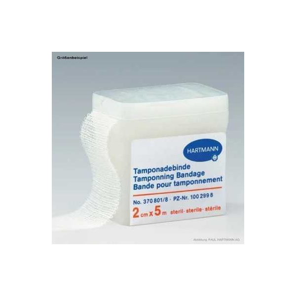 HARTMANN Tamponadebinde steril 5 m x 1 cm