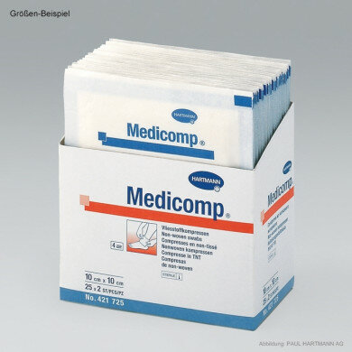 Medicomp 7,5x7,5cmunsteril AP 100 Stück