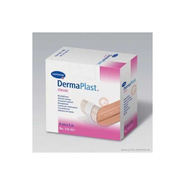 DermaPlast classic Wundpflaster 5 m x 4 cm