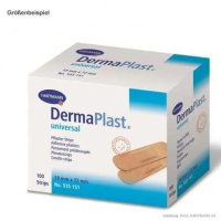 DermaPlast water-resistant Pflasterstrips 25 x 72 mm 100...