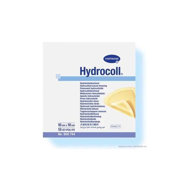 Hydrocoll Hydrokolloidverband steril 10 x 10 cm 10 Stück