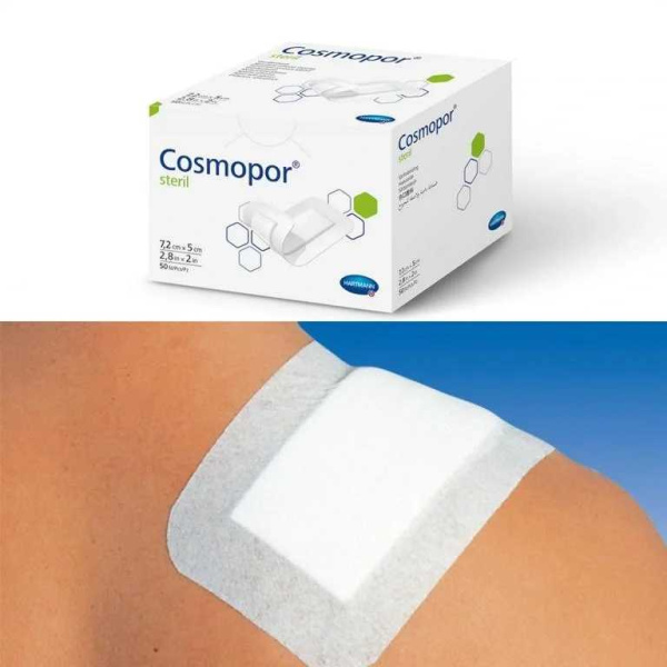 Cosmopor Steril Wundverband 7,2 x 5 cm 10 Stück