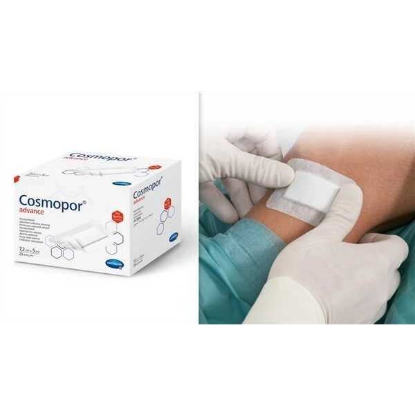 Cosmopor Advance Wundverband steril 7,2 x 5 cm VE = 10 Stück