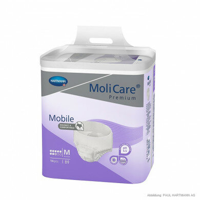 MoliCare Premium Mobile Ink.Slips 8 Tropfen Gr. M  14 Stück