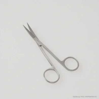 Peha-instrument Irisscheren, gebogen 11,5 cm 25...