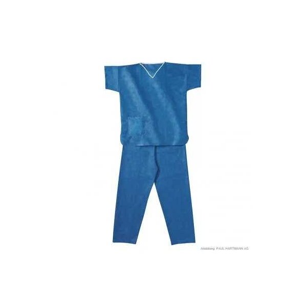 Foliodress Suit VE = Kasack + Hose Stück Gr. S, blau