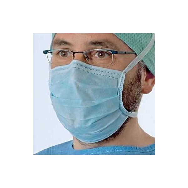 Foliodress mask Protect Senso blau Mundschutz VE = 50 Stück