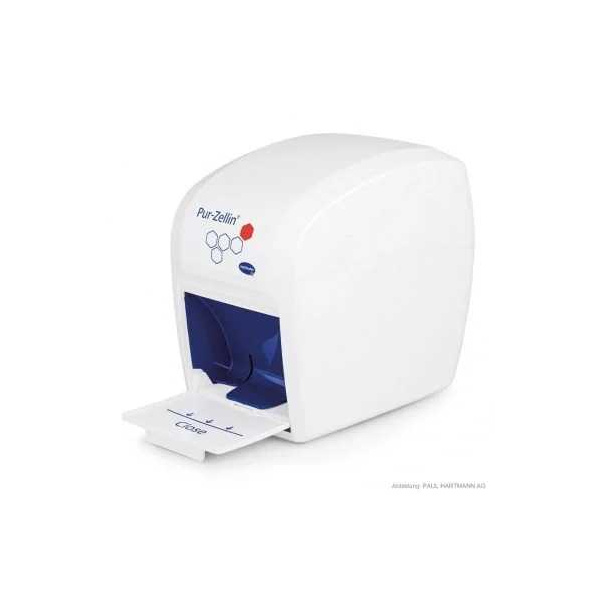 Pur-Zellin-Box, leer,Zellstofftupferspender