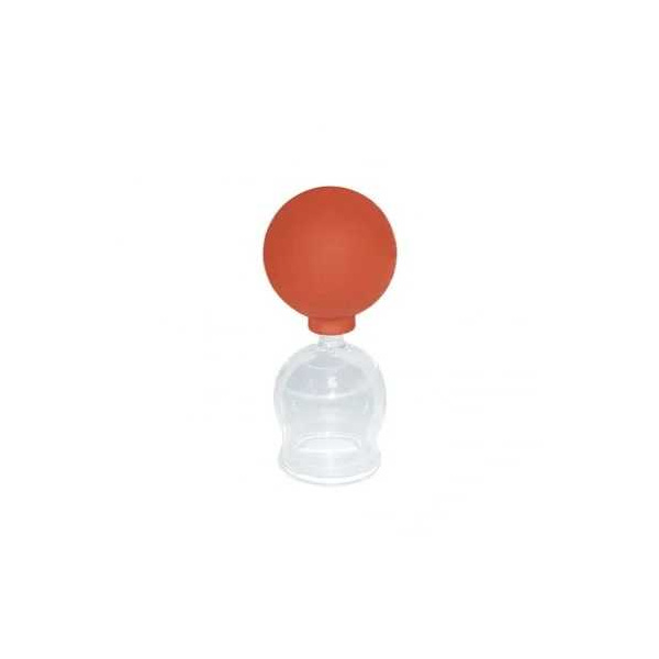 Schröpfkopf mit Olive und Ball,3,5 cm Ø, mundgeblasen, CE
