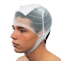 YPSINETZ Netzschlauchverband Kopfbandage im Spender 25...