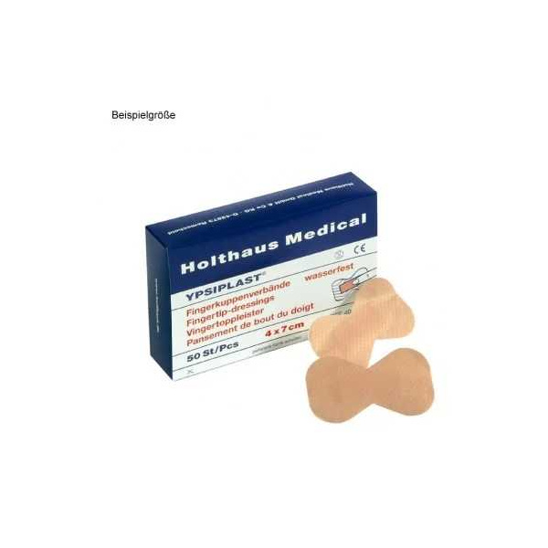 YPSIPLAST Fingerkuppenverband hautfarben 4 x 7 cm, wasserfest 50 Stück