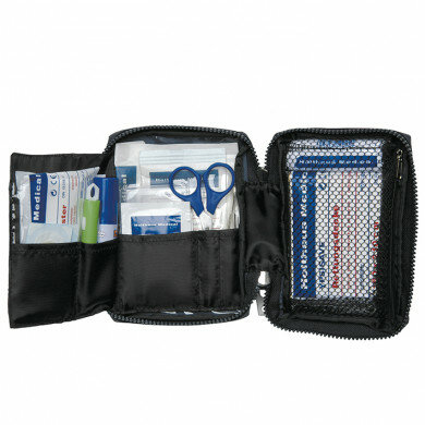 TRAVEL Erste-Hilfe-Verbandtasche blaurot 17 x 12 x 6cm