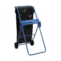 Wandhalter f&uuml;r Gro&szlig;rollen, aus Metall, blau