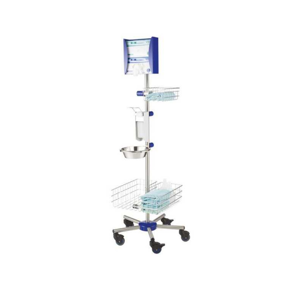 mobiles Hygienecenter, ultramarinblau  *Versand nur per Spedition möglich*