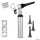 KaWe EUROLIGHT C30 Otoskop 2,5 V, VL,Griff C mit Clic-Verschluss