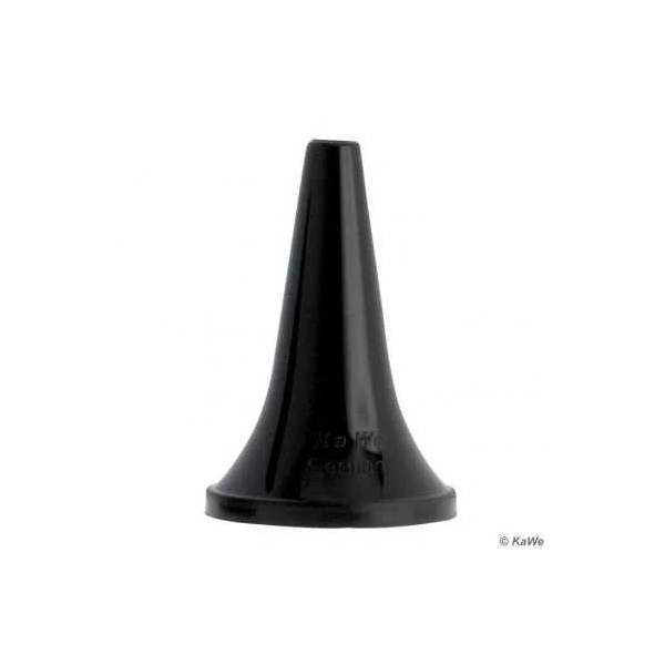 Einweg-Ohrtrichter groß, schwarz,Ø 4 mm 10 x 100 Stück gesteckt abgepackt