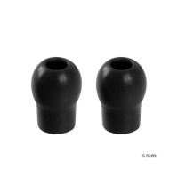 Ohroliven für Prestige,schwarz, soft, schraubbar 10...