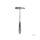 Reflexhammer nach Troemner, schwer mit Metallgriff