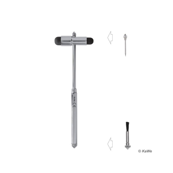 neurologischer Reflexhammer nach Buck mit Metallgriff