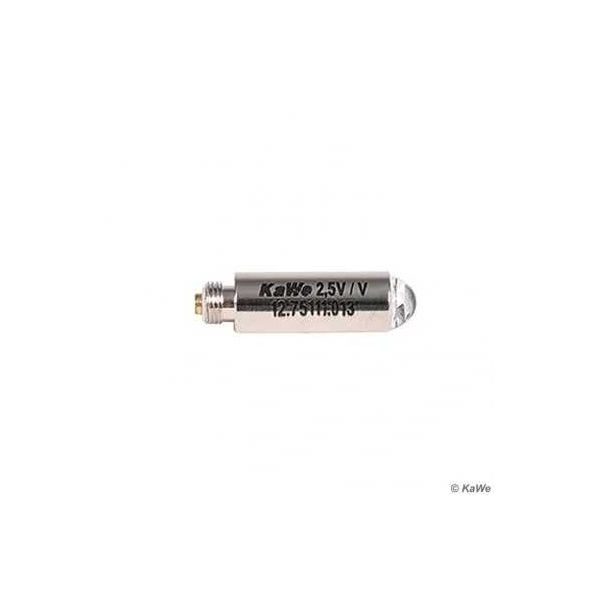 Vakuum-Lampen 2,5 V, silber 6 Stück