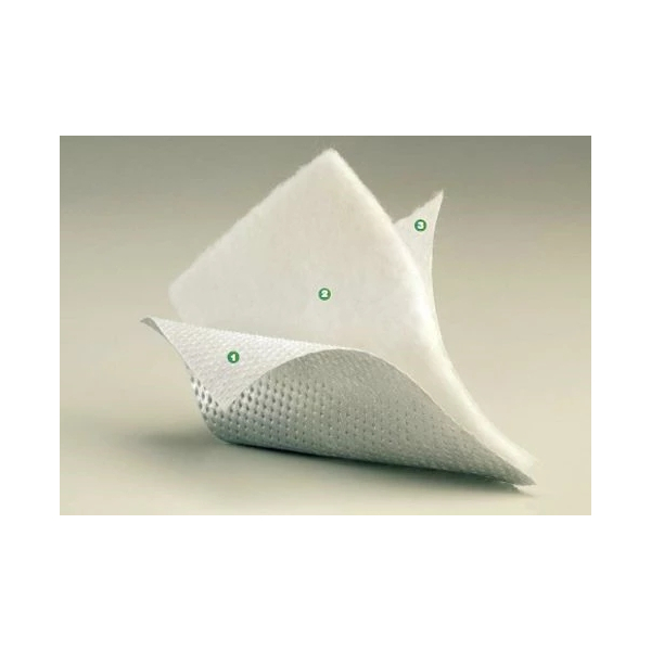 Metalline Tracheo-Kompressen steril, 8 x 9 cm VE = 50 St&uuml;ck