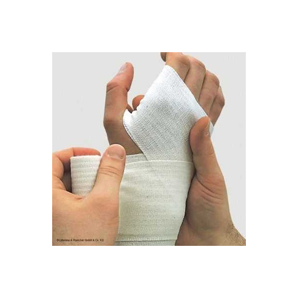 Lenkelast Universalbinde weiß 5 m x 8 cm, einzeln eingesiegelt