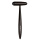 Reflexhammer nach Buck, klein, 18 cm,Aluminium, schwarz