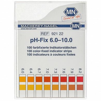 pH-Fix Indikatorstäbchen 6,0-10,0 100 Stück