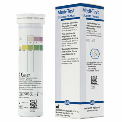 Medi-Test Glucose Keton Harnteststreifen 50 Teststreifen