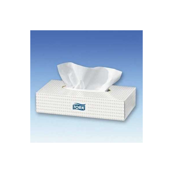 Tork Kosmetiktücher Tissue 2-lagig hochweiß, 20 x 20,8 cm 30 x 100 Stück