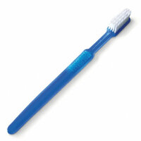 Einmal-Zahnbürsten ohne Paste blau VE = 100 Stück