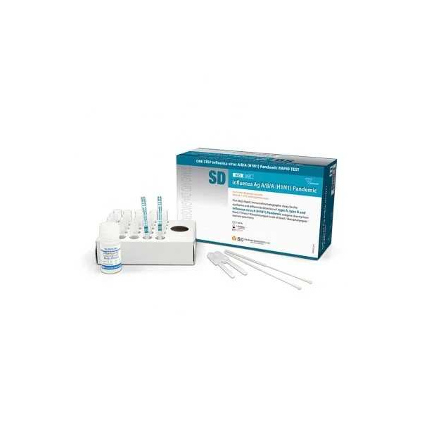 SD Influenza Ag A/B/A H1N1 Pandemic Schnelltest 10 T.