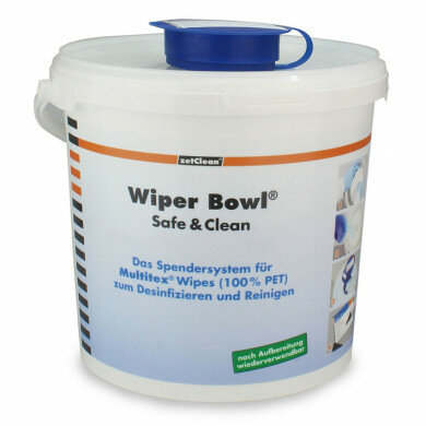 Wiper Bowl Safe & Clean Spendereimer, groß, leer