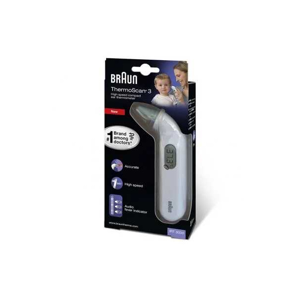 BRAUN ThermoScan 3 IRT3030 Ohrfieberthermometer