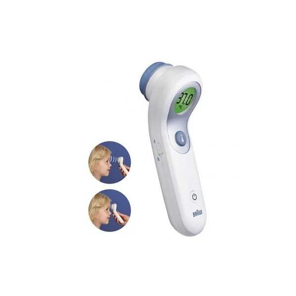 BRAUN Stirnthermometer BNT300WE berührungsfrei, weiß
