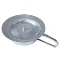 Stechbecken mit Hohlgriff und Deckel für Erwachsene