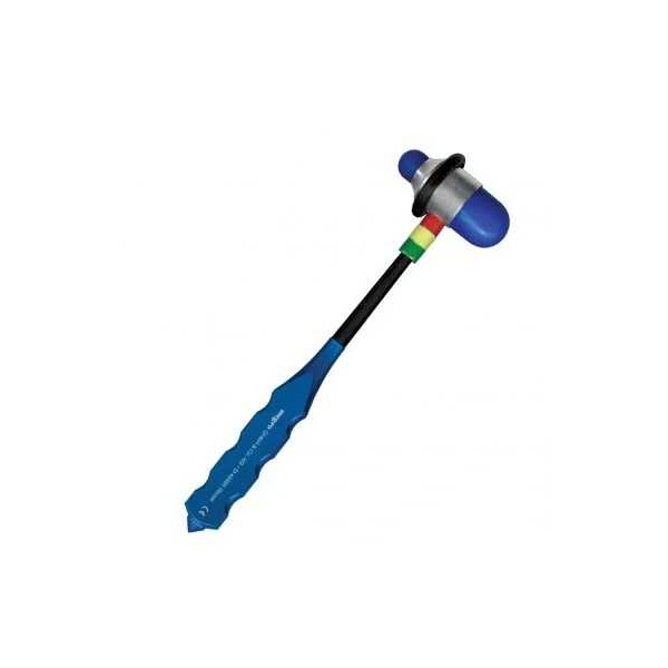 Perkussions/Reflexhammer ratiomed blau, 21 cm, Aluminium