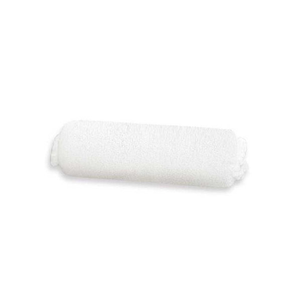 Nackenrollenbezug Frottee weiß,für Rollen 50 cm