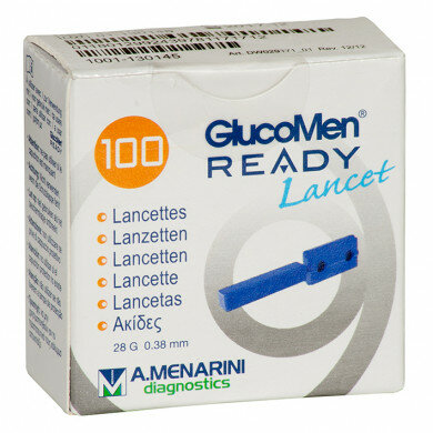 GlucoMen READY Lancets VE = 100 Stück
