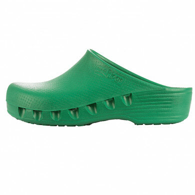mediPlogs OP-Schuhe ohne Fersenriemen grün Gr.  39 Stück