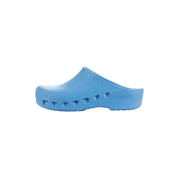 mediPlogs OP-Schuhe ohne Fersenriemen hellblau, Gr. 38 -neue Ausführung-UK = 10 Paar