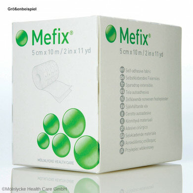 Mefix Fixiervlies 10 cm x 10 m Pack = 20 Rollen