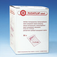RUDAFILM-steril Wundschnellverbände 7 x 5 cm 50...