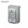 ingo-man Hygiene-Abfallbox 6 Liter AB6HB1P Aluminium pulverbeschichtet weiß